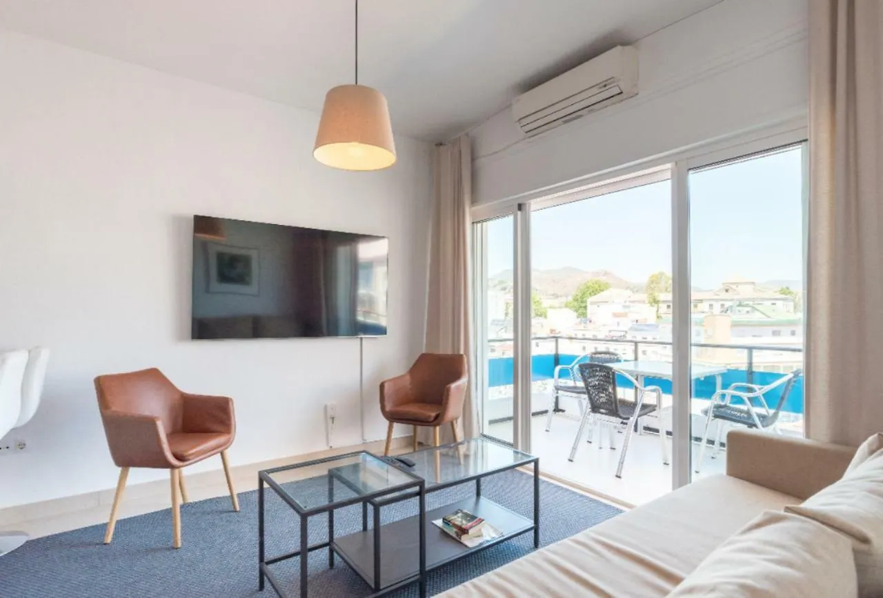 Penthouse Downtown Malaga Daire 0*,